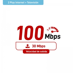 2 Play Hogar - TV + Internet 100Mbps
