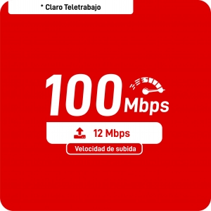 2 Play Teletrabajo - Teléfono + Internet 100Mbps