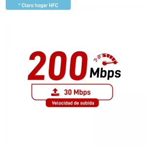 Claro Hogar 1 Play - Internet 200Mbps