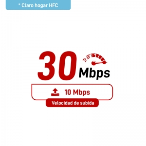 Claro Hogar 1 Play - Internet 30Mbps