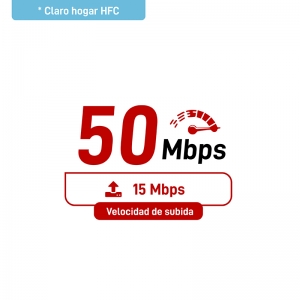Claro Hogar 1 Play - Internet 50Mbps