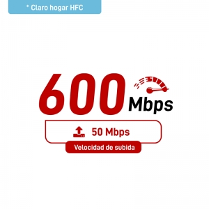 Claro Hogar 1 Play - Internet 600Mbps
